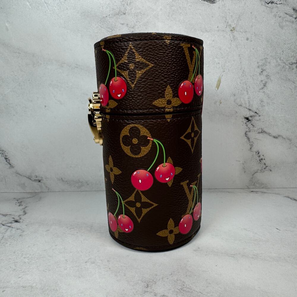 Louis Vuitton Cherry Murakami Travel Case 100mL LV X Murakami Fragrance Perfume - Picture 4 of 9